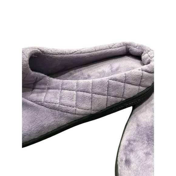 Dearfoams NWT Quilted Purple Womens Slippers SZ Large - Picture 3 of 10